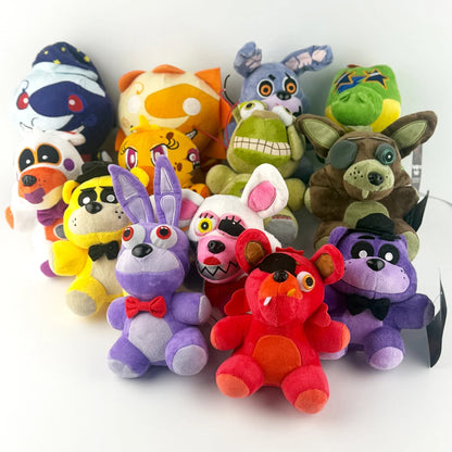 2026 Five Night At Freddy Fnaf Plush Cute Toys Doll Bonnie Bear Foxy Cartoon Stuffed Dolls Freddy Toys For Children Fans Gifts Beauty World Shop