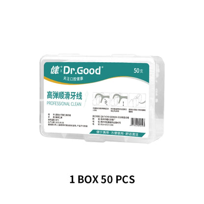 1/2/3/5/10 Box Portable Disposable Dental Floss Plastic Toothpick High-tension Dental Floss Stick Dental Floss Box ﻿Oral Care Beauty Fashion