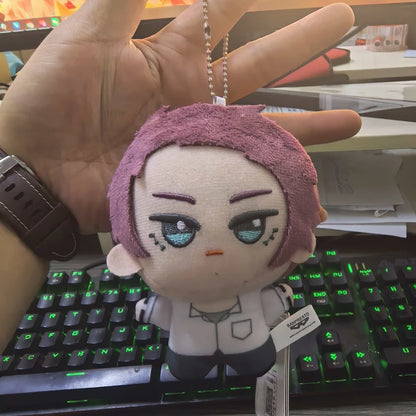 10cm Anime Volleyball Boy Blue Lock Kawaii Bag Pendant Keychain Isagi Mikage Reo Rin Itoshi Sae Blue Prison Plush Toy Kids Gift Beauty World Shop