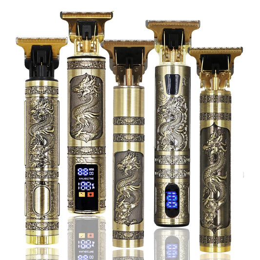 Tondeuse Dragon Vintage T9 Cordless Professional Hair Clippers Electric Trimmers For Men Clipper hair cutting machine Shaver Beauty World Shop