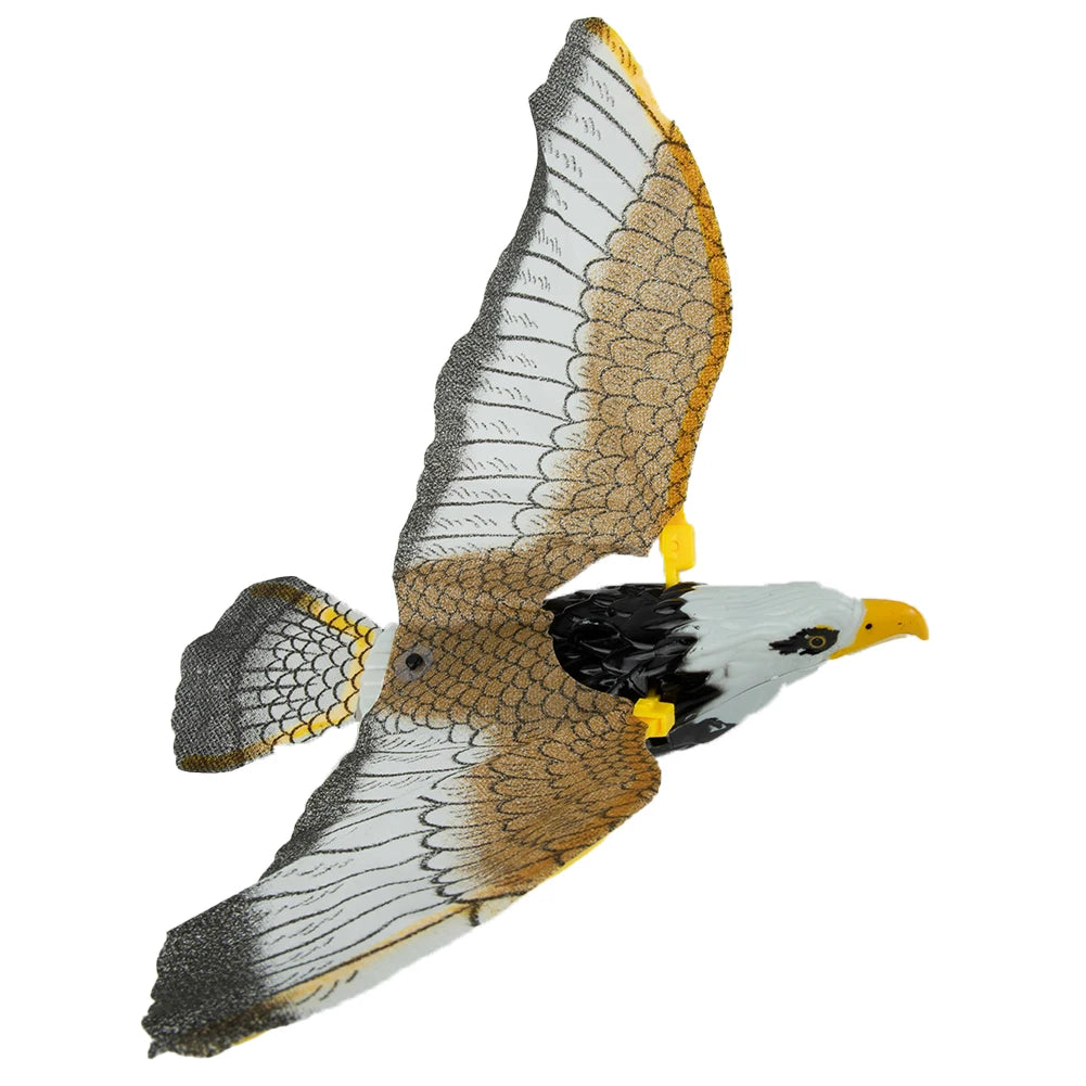 Hanging Eagle Bird Deterrent, Flying Owl Repellent Scarer Emulation Flying Hawk Bird Garden Scarecrow Yard Outdoor Pest Control Beauty World Shop