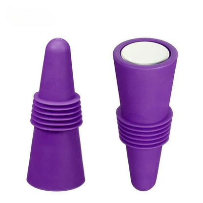 1PC Silicone Wine and Beverage Bottle Cap Set Leak Proof Champagne Bottles Sealer Stoppers Wine Cork Saver Stopper Reusable Beauty World Shop