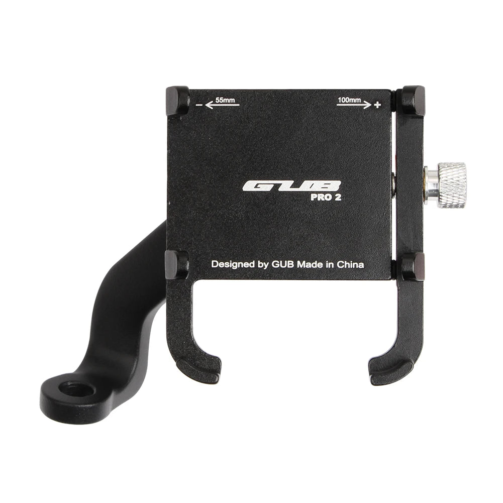 GUB Aluminum Bicycle Phone Holder Metal Bike Cell Mobile iPhone Stand for Motorcycle Scooter Handlebar Bike Headsets Stem Mount Beauty World Shop