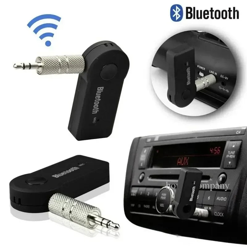 Wireless Bluetooth AUX Car Bluetooth 5.0 Receiver,3.5mm Socket Adapter,Audio Converter Mobile Phone Hands-Free Stereo Beauty Fashion