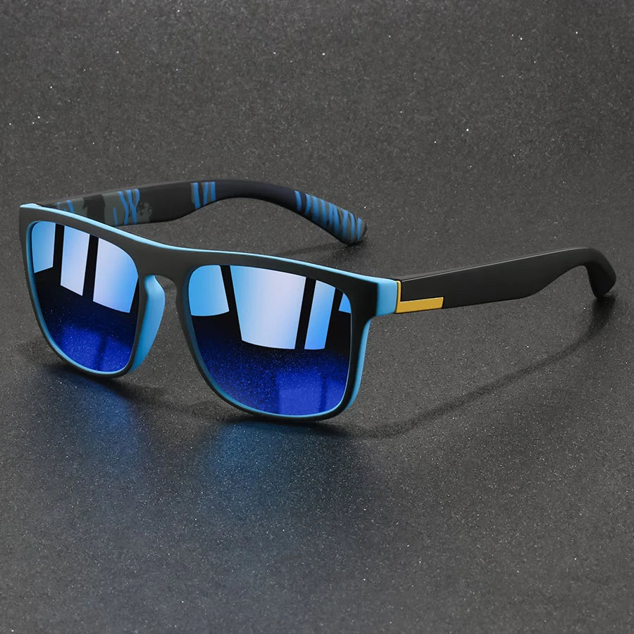 Fashion Vintage Square Sunglasses Men Women Fishing Driving Man Luxury Brand Designer Sun Glasses Anti-Glare Retro Eyewear Beauty World Shop