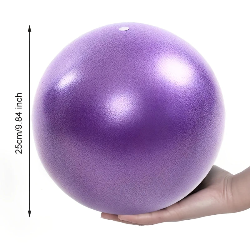 Yoga Pilates Explosion-Proof Ball Exercise Gymnastic Fitness Balance Gym Core Indoor Training Mini Balls Small Therapy Improves Beauty World Shop