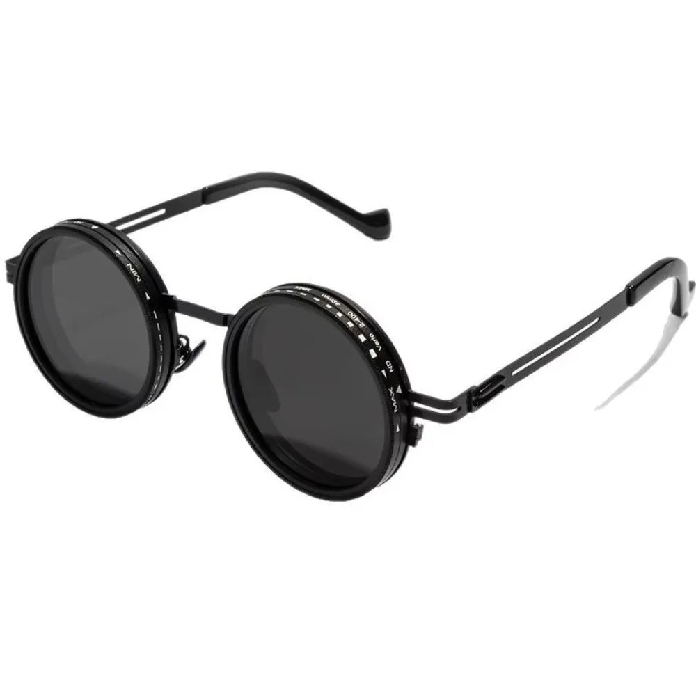 New ND2-400 Adjustable Dimming Glasses 9 Level ND Filter Fishing Sunglasses UV400 With Glasse Case Sunglasses Outdoor Beauty World Shop