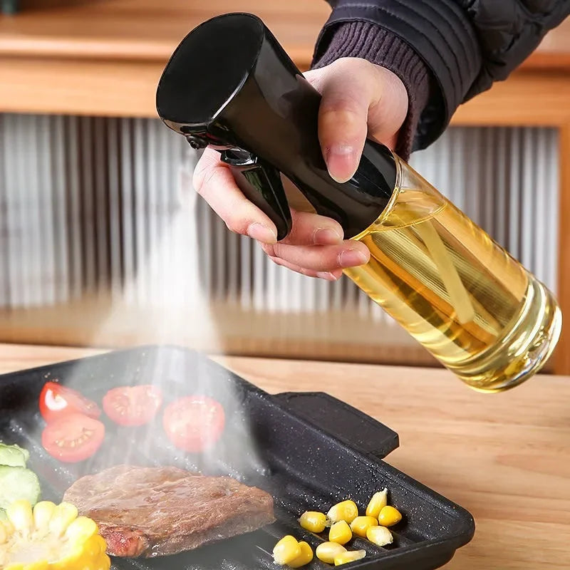 Oil Spray for Cooking - Olive Oil Dispenser Bottle Sprayer Mist-Reusable Food Grade Oil Vinegar,Spray Bottle Kitchen Accessories Beauty World Shop