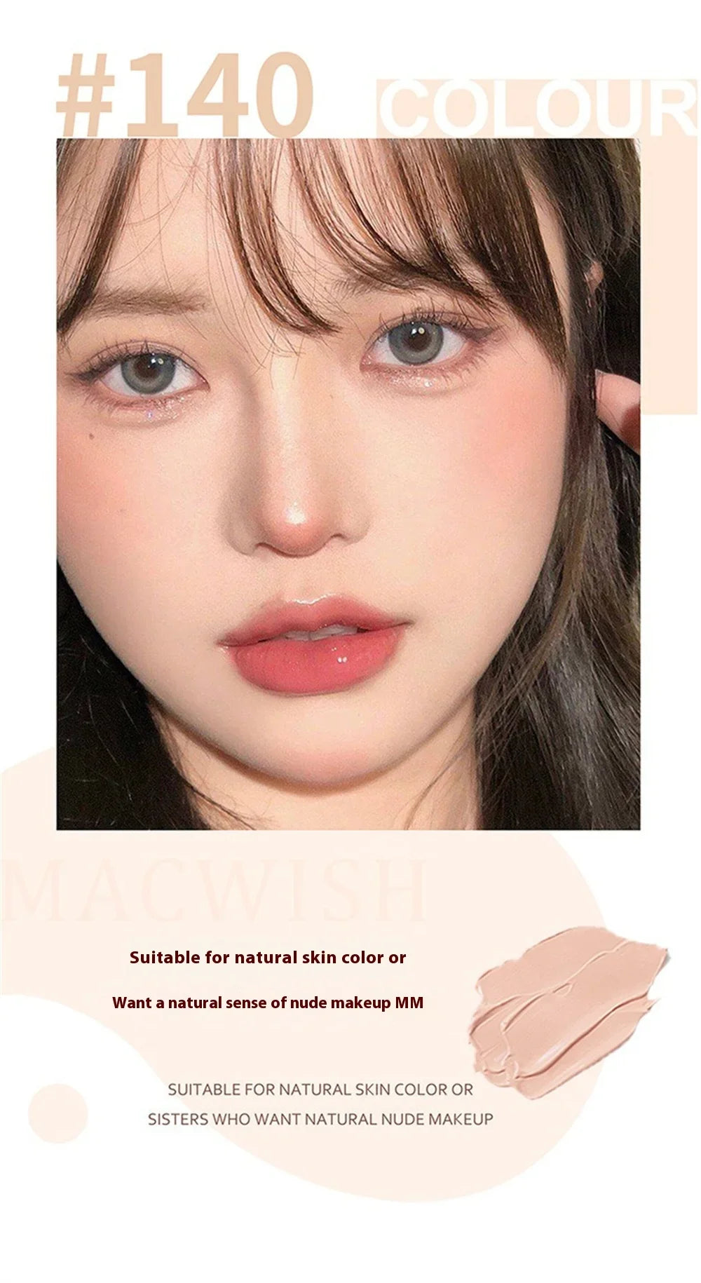 High Coverage Concealer Cover Anti Dark Circle Freckle Lasting Waterproof Foundation BB Cream for Face Makeup Base Cosmetics Beauty World Shop