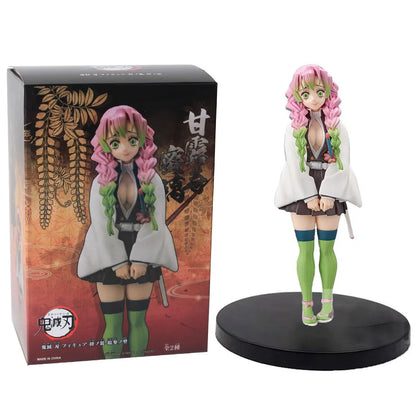 Anime Demon Slayer Kimetsu no Yaiba Figure Kamado Tanjirou Action Figure Agatsuma Zenitsu Nezuko Warrior PVC Model Toys Beauty World Shop