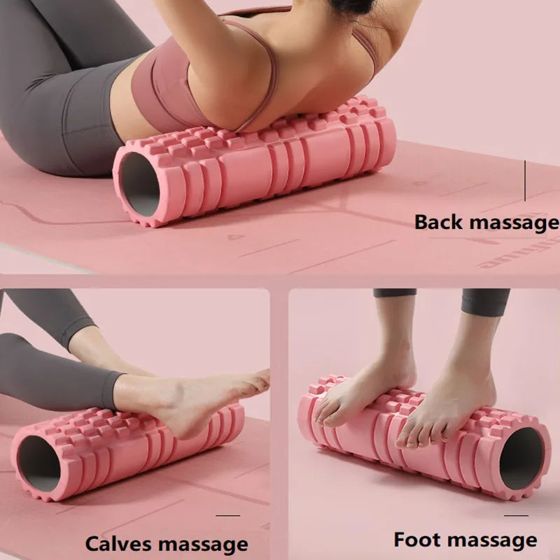 30CM Yoga Roller Massage Foam Myofascial Release Roll Gym Foam Roller Foam Sports Roller Gym 10cm Fitness YJZ01 Beauty World Shop