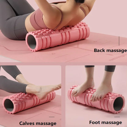 30CM Yoga Roller Massage Foam Myofascial Release Roll Gym Foam Roller Foam Sports Roller Gym 10cm Fitness YJZ01 Beauty World Shop