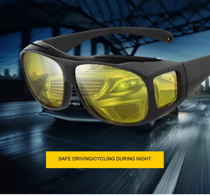 Drivers Goggles Interior Accessory Protective Gears Sunglasses Night Vision Glasses Anti Glare Car Driving Glasses 2024 NEW Beauty World Shop