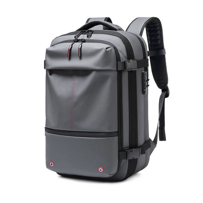 Travel Men 17 Inch Laptop Backpack Vacuum Compression Backpack Business Large Capacity School Backpack Expand Outdoor Backpack Beauty World Shop
