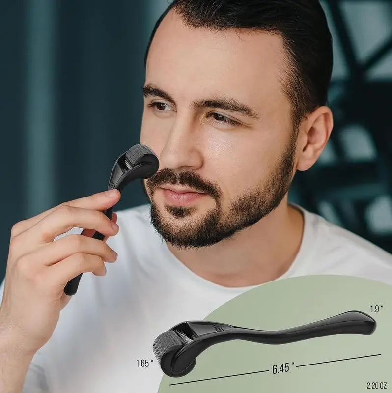 540 Needles for Facial Body Hair Growth Derma Roller for Skin Beard 0.2mm 0.25mm 0.3mm Needle Micro Face Roll Tool Beauty World Shop