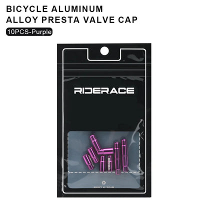 2/4/10Pcs Bicycle Tire Valve Cap Dustproof Lightweight Aluminum Alloy MTB Road Bike Tube Tyre Gas Nozzle Cover For FV Presta Beauty World Shop