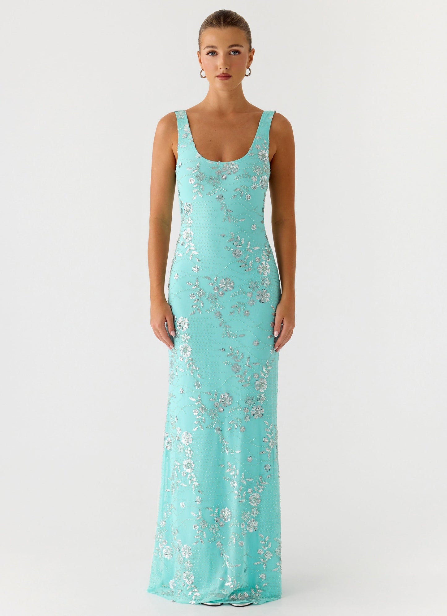 Silvana Maxi Dress - Aqua Peppermayo Exclusive