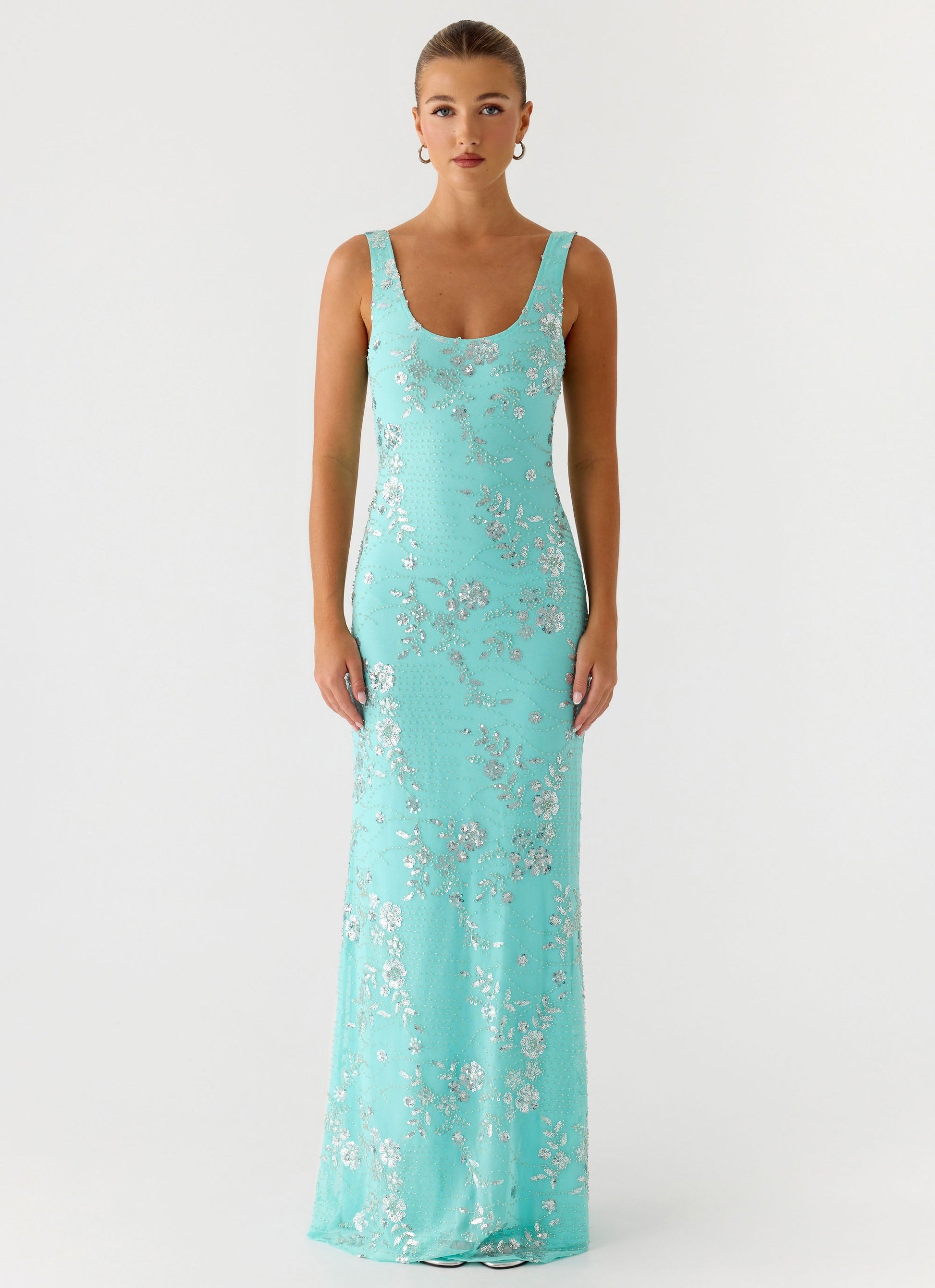 Silvana Maxi Dress - Aqua Peppermayo Exclusive
