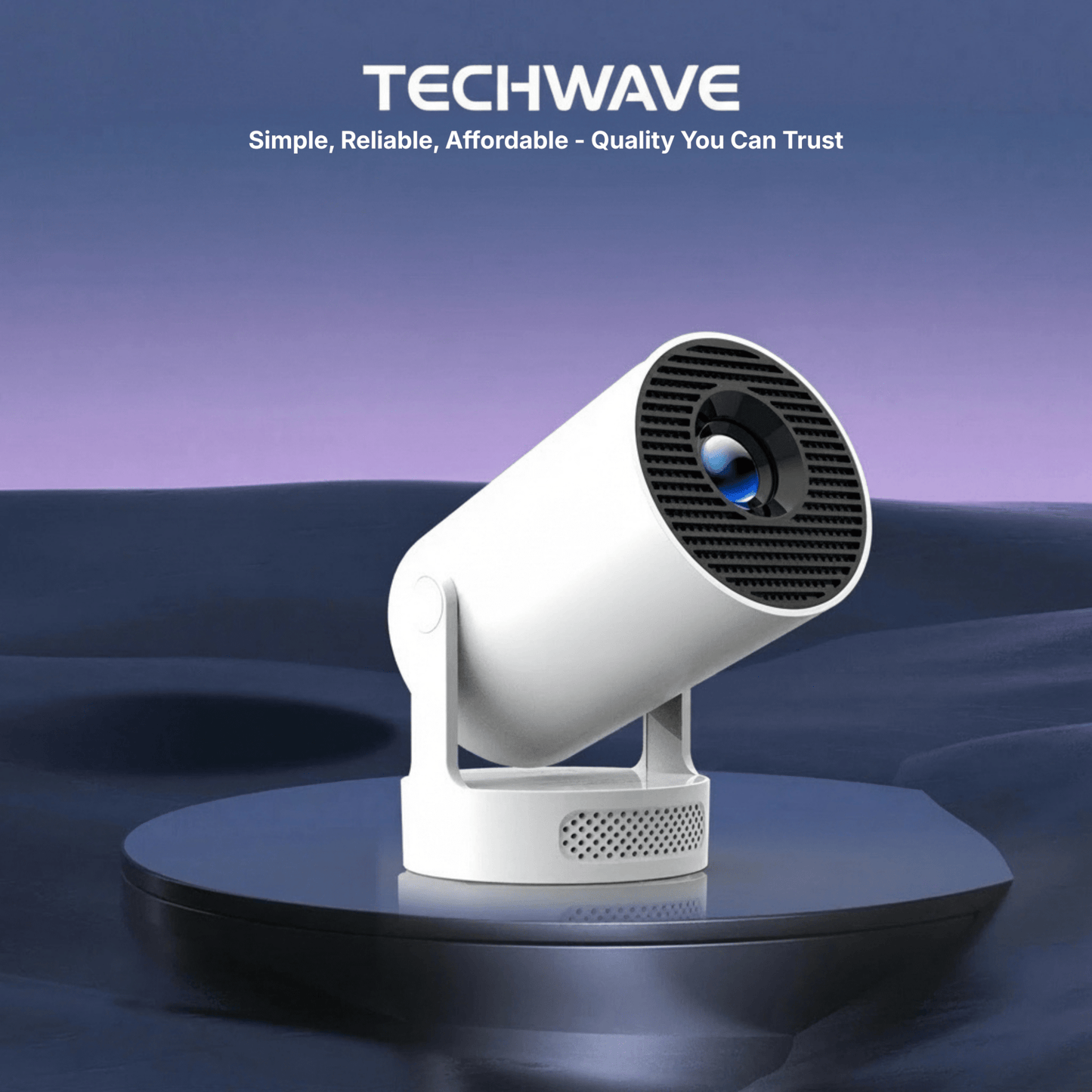 TechWave Beam™ – Mini HD Projector TechWave
