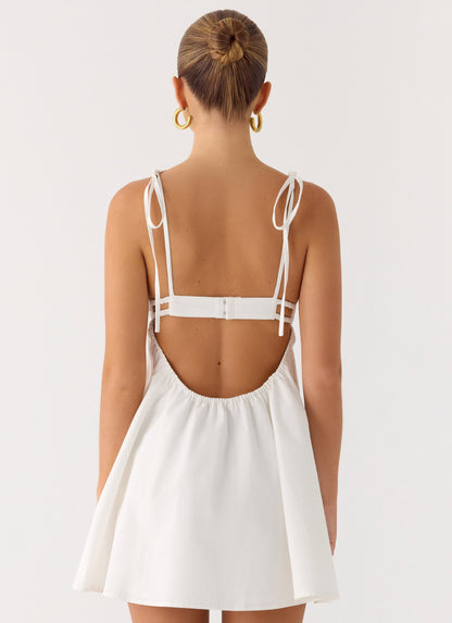 Take Me High Mini Dress - White Peppermayo Exclusive