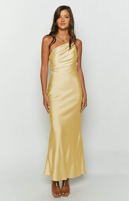 Tina Yellow Formal Maxi Dress BB Exclusive