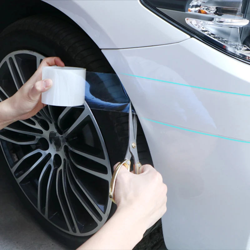 Transparent Bicycle Stickers Tape 3M 5M 10M Bike Frame Protector Cycling Tape Film Invisible Scratch Resistant Riding Decoration Beauty World Shop