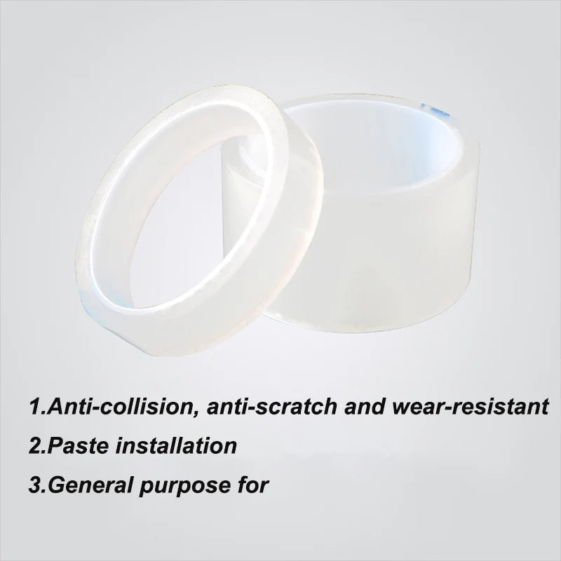 Transparent Bicycle Stickers Tape 3M 5M 10M Bike Frame Protector Cycling Tape Film Invisible Scratch Resistant Riding Decoration Beauty World Shop