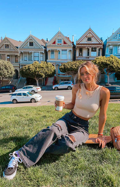 Robin Wide Leg Jeans Black Wash BB Exclusive