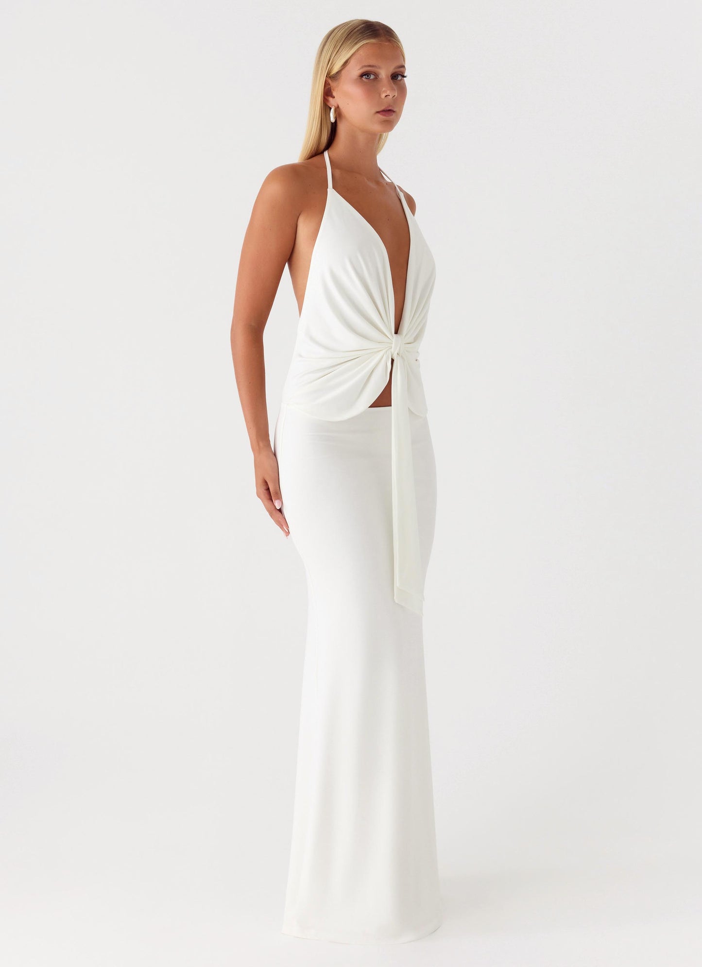 Undercover Maxi Dress - White Peppermayo Exclusive