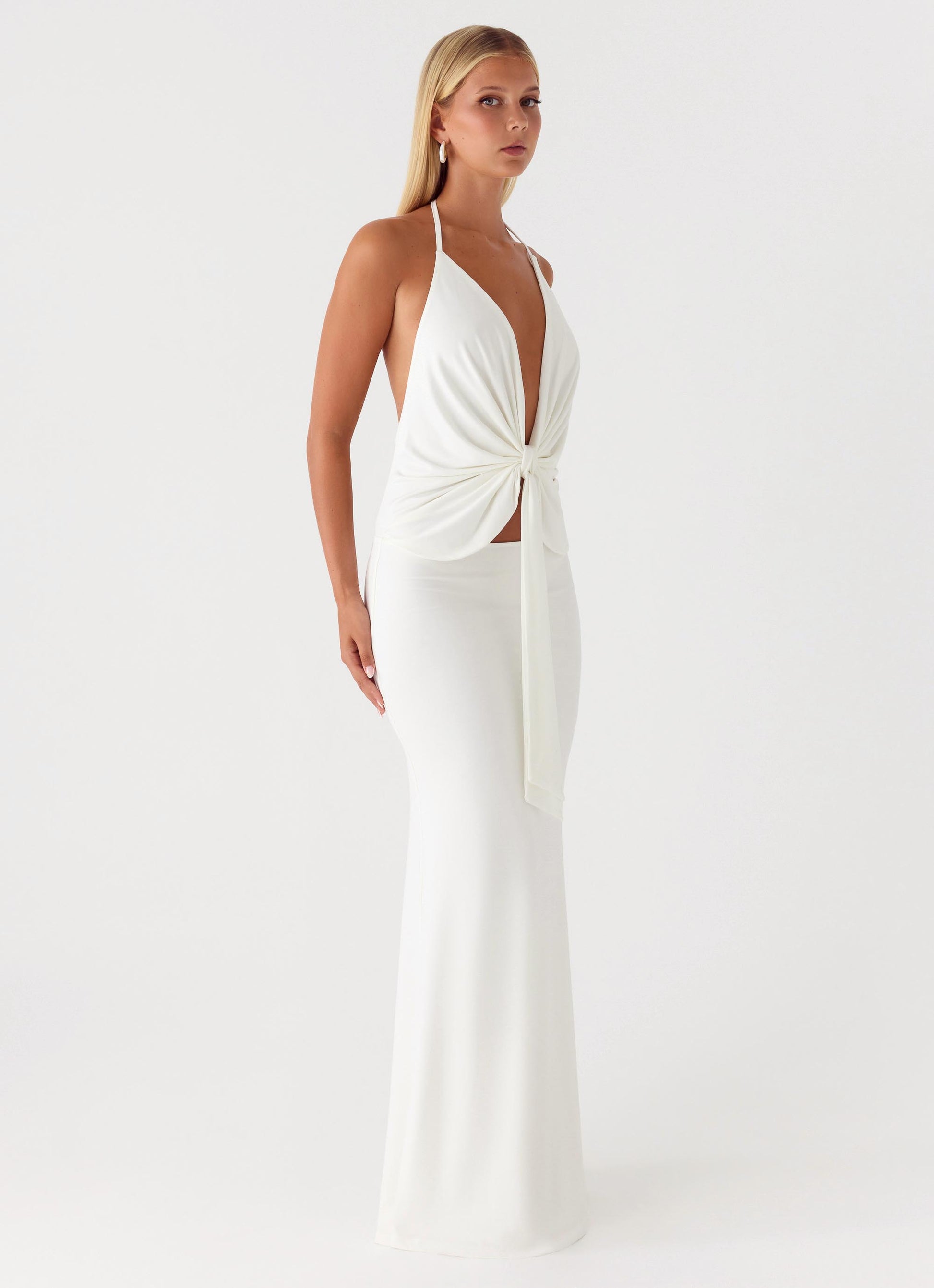 Undercover Maxi Dress - White Peppermayo Exclusive