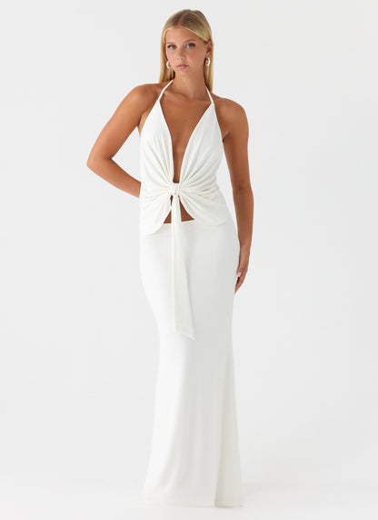 Undercover Maxi Dress - White Peppermayo Exclusive