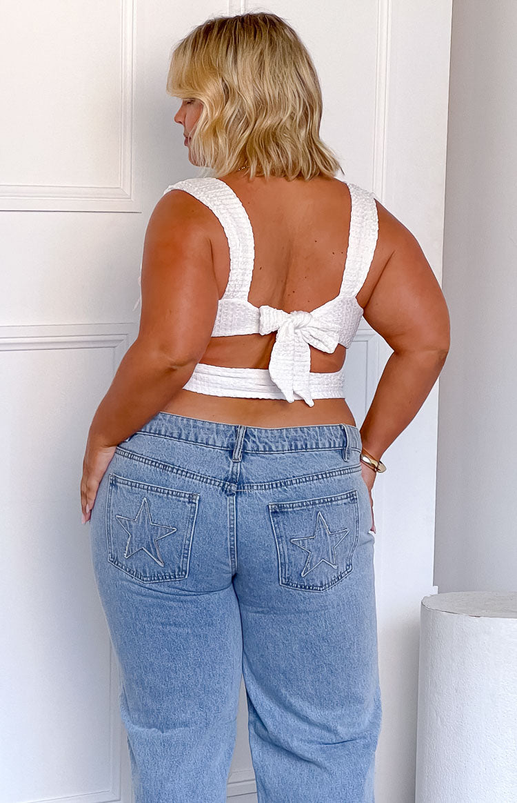 Vida White Bow Top BB Exclusive