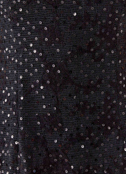 Vision Sequin Mini Dress - Black Peppermayo Exclusive