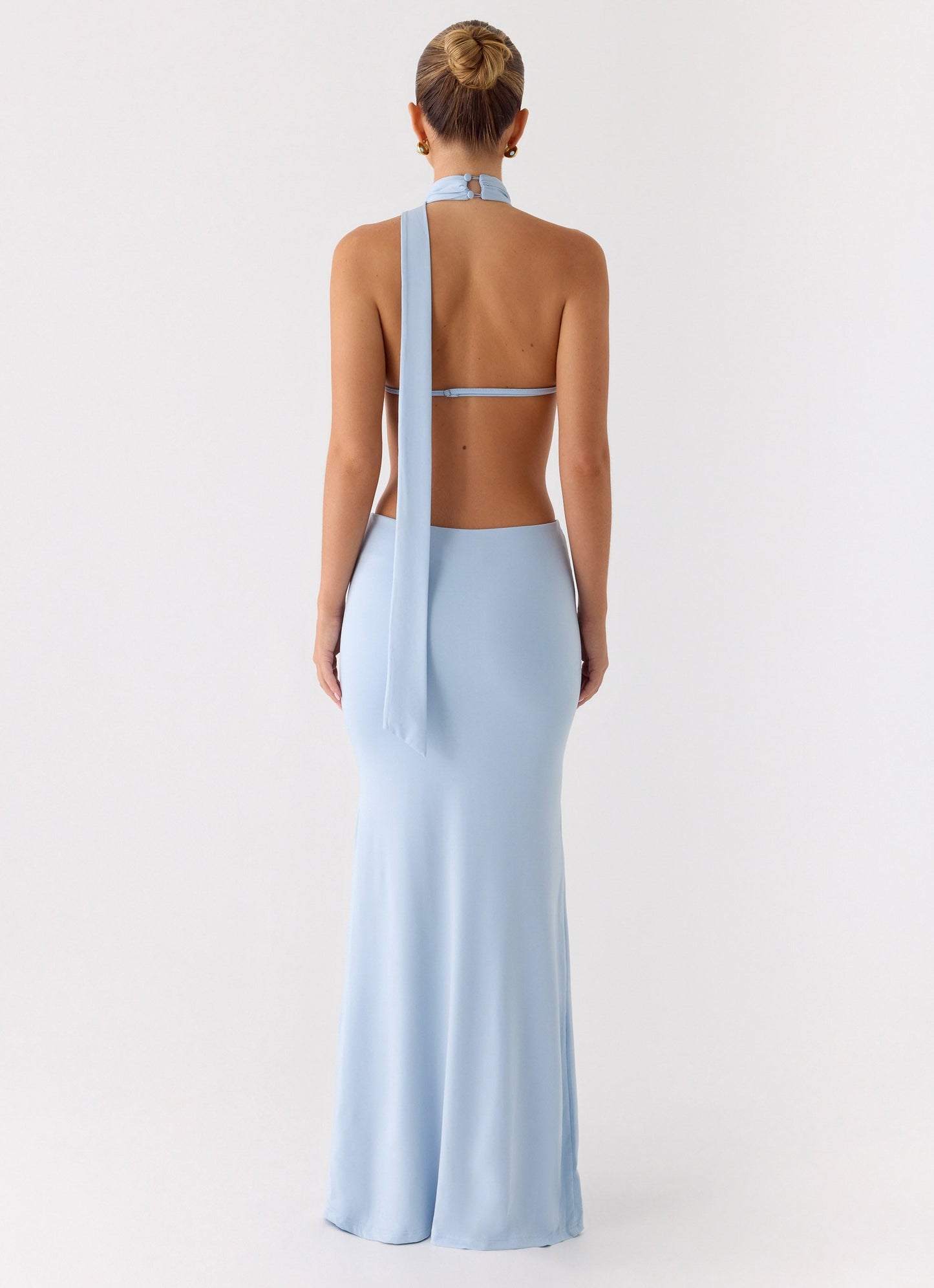 Warning Signs Maxi Dress - Blue Peppermayo Exclusive
