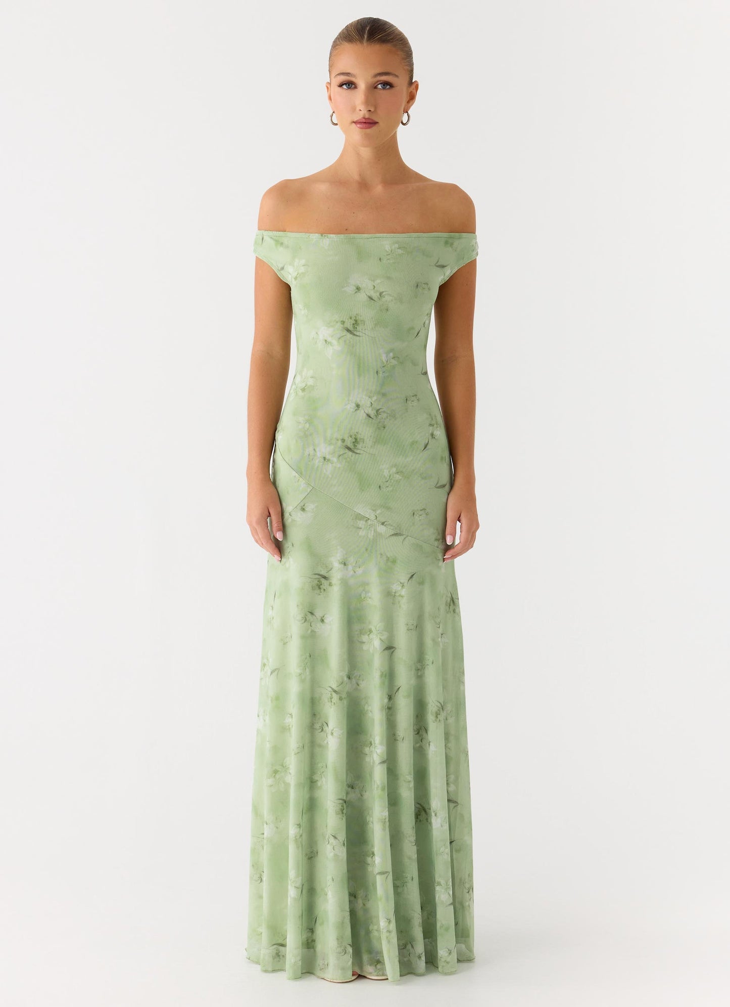 Wasting Time Maxi Dress - Blurred Lime Peppermayo Exclusive
