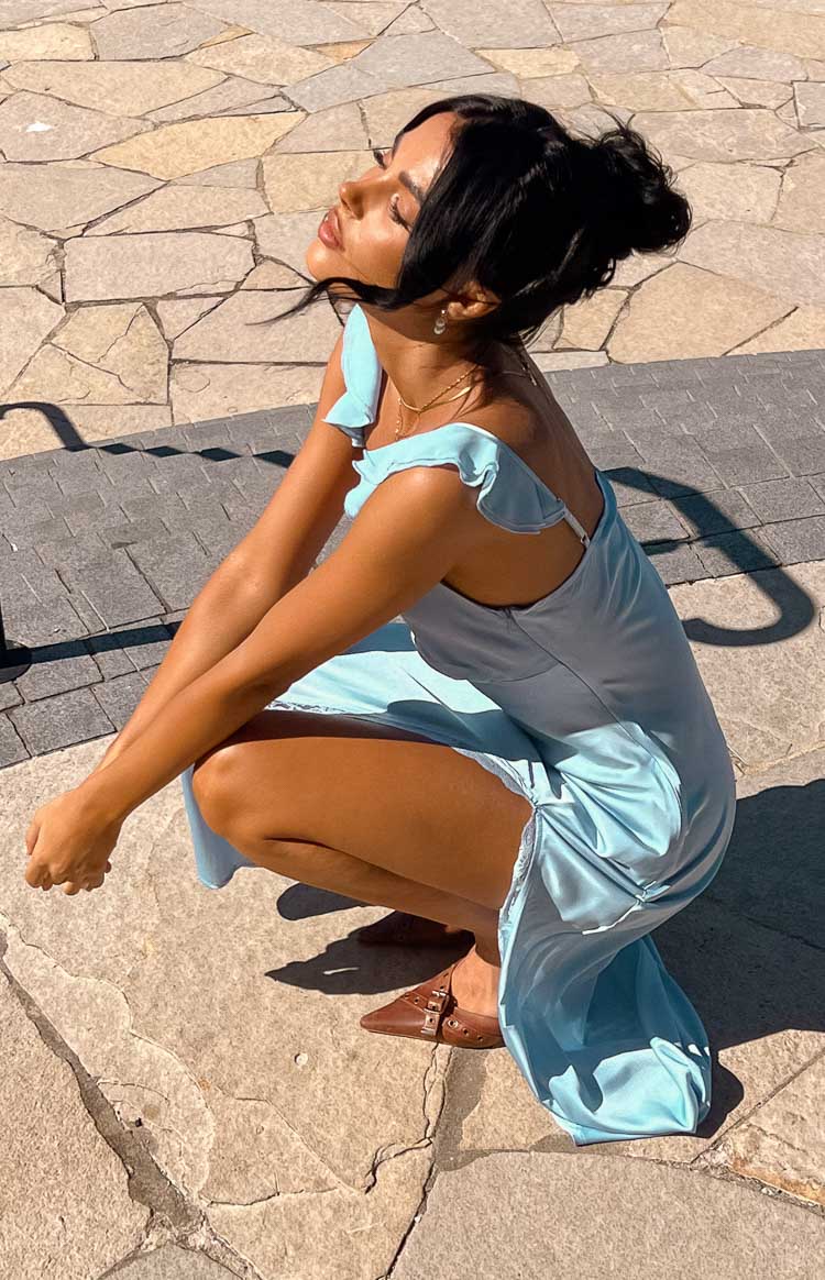 Wendy Blue Maxi Dress BB Exclusive