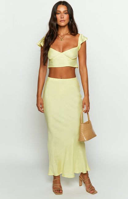 Anna Yellow Maxi Skirt BB Exclusive