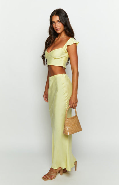 Anna Yellow Maxi Skirt BB Exclusive