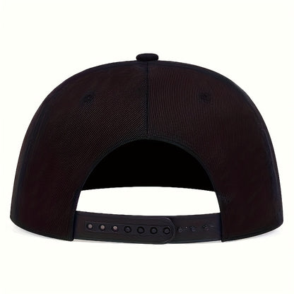 1pc Unisex Sunshade Breathable Adjustable Baseball Cap With Trendy Pattern For Outdoor Sport