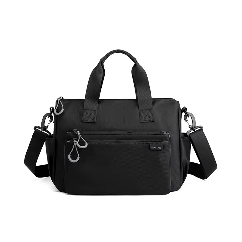 New Men'S Shoulder Bag High Quality Boys Crossbody Bag Man Messenger Bag Nylon Male Business Bolsas, Large and Small