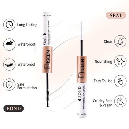 DIY Lash Extension Mix Styles Lash Clusters Individual Explosive Eyelashes with Bond&Seal Remover Tweezers Lash Brush
