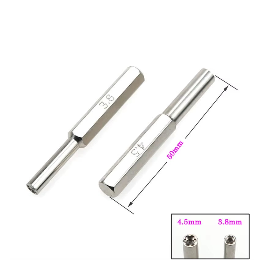 Security Screwdriver Bit Set Gaming Accessories 3.8Mm / 4.5Mm / Y Screwdriver Tool Open Cartridges for N64/SF-C/GB/NES/NG-C/SNES