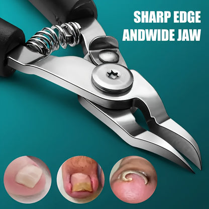 Multi-Functional Stainless Steel Toenail Scissors for Sharp And Precise Design for Thick/embedded Nails, Ergonomically Friendly, Safe T*, Professional Beauty Accessories, High-quality Beauty Products, Elderly Nail Care, Pet N Beauty World Shop