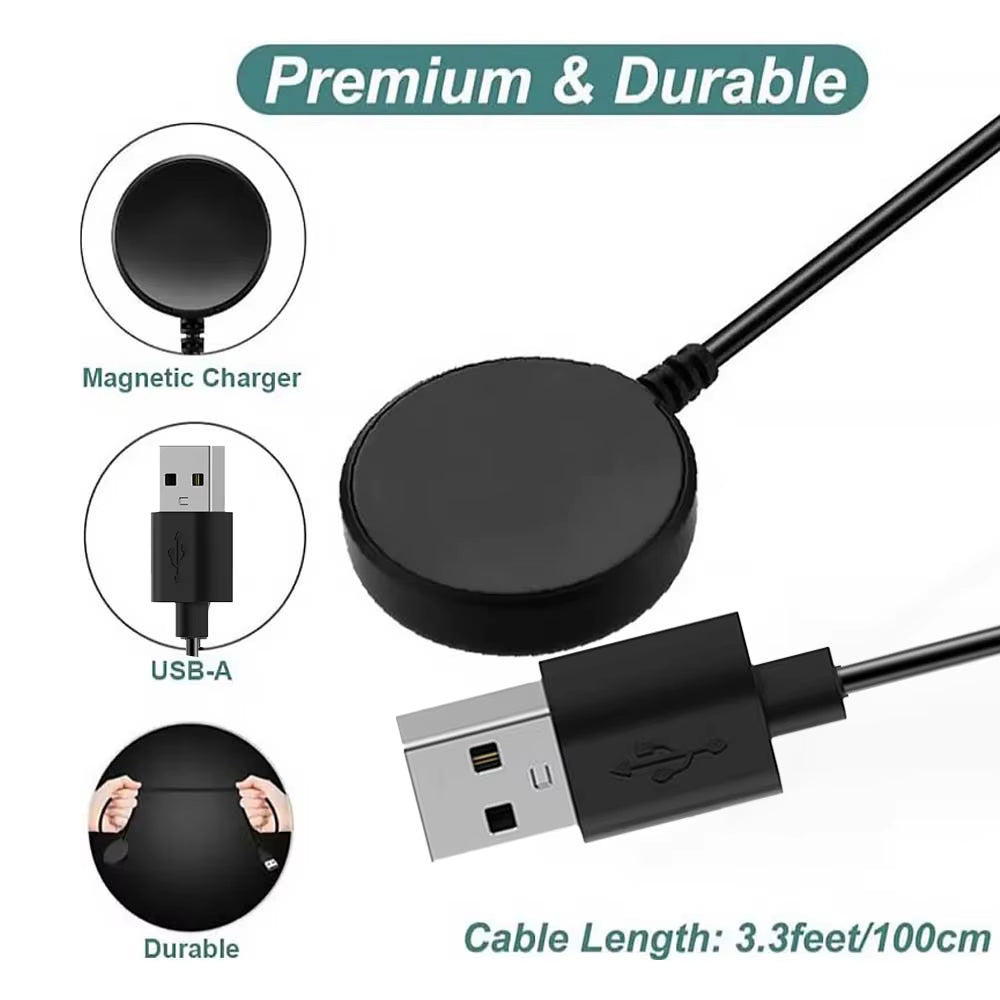 USB Type C PD Cable Charger for Samsung Galaxy Watch 6/5/Pro/4/3 41Mm 45Mm Active 2 40Mm 44Mm Watch6 Classic 43Mm 47Mm 42Mm 46Mm