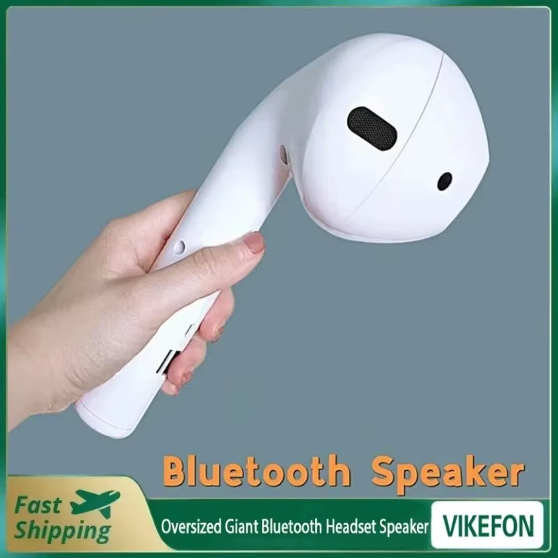 Bluetooth Oversized Giant Headset Speaker for Airpods Pro Model Wireless Bluetooth Audio Gift Hunting Gift Hot Net Red Soundbar