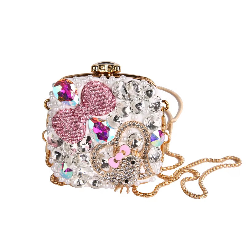 Fashion Mini Bags for Women Luxury Designer Evening Bag Female Wedding Party Bag Ladeis Chains Crossbody Bags Small Shoulder Sac