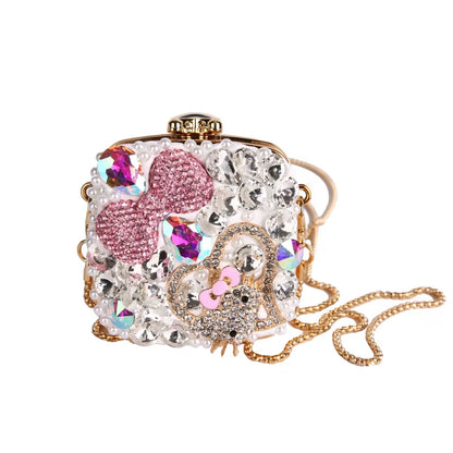 Fashion Mini Bags for Women Luxury Designer Evening Bag Female Wedding Party Bag Ladeis Chains Crossbody Bags Small Shoulder Sac