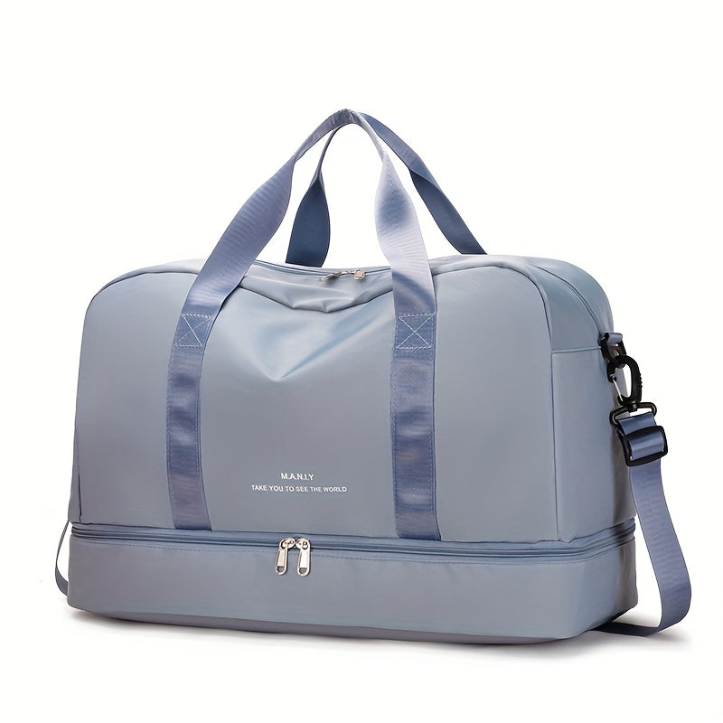 Versatile Carry-On Duffle Bag with Large Capacity and Lightweight Design - Perfect for Travel, Sports, and More Beauty Fashion