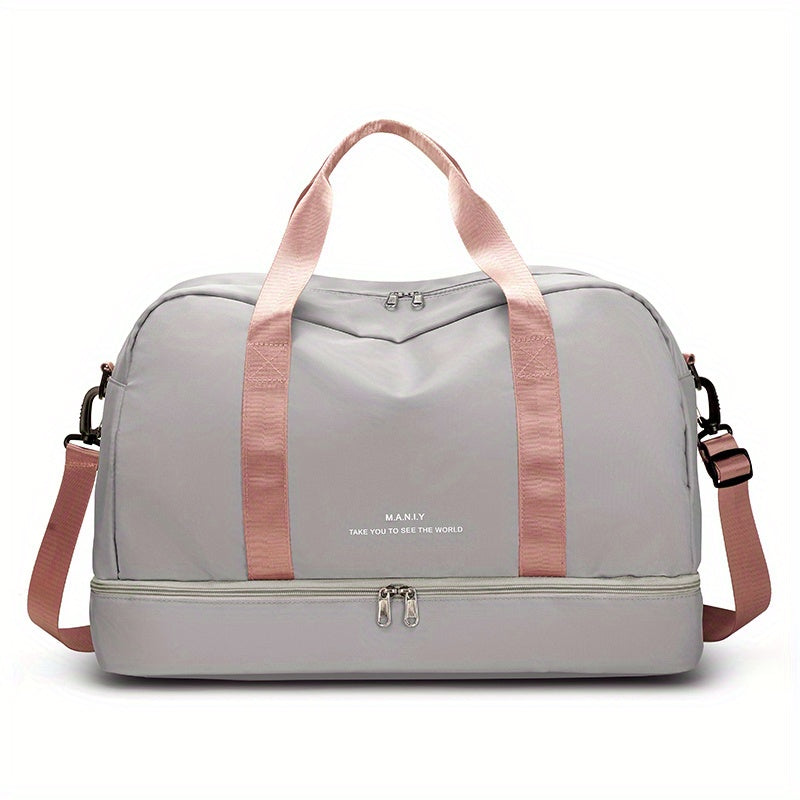 Versatile Carry-On Duffle Bag with Large Capacity and Lightweight Design - Perfect for Travel, Sports, and More Beauty Fashion