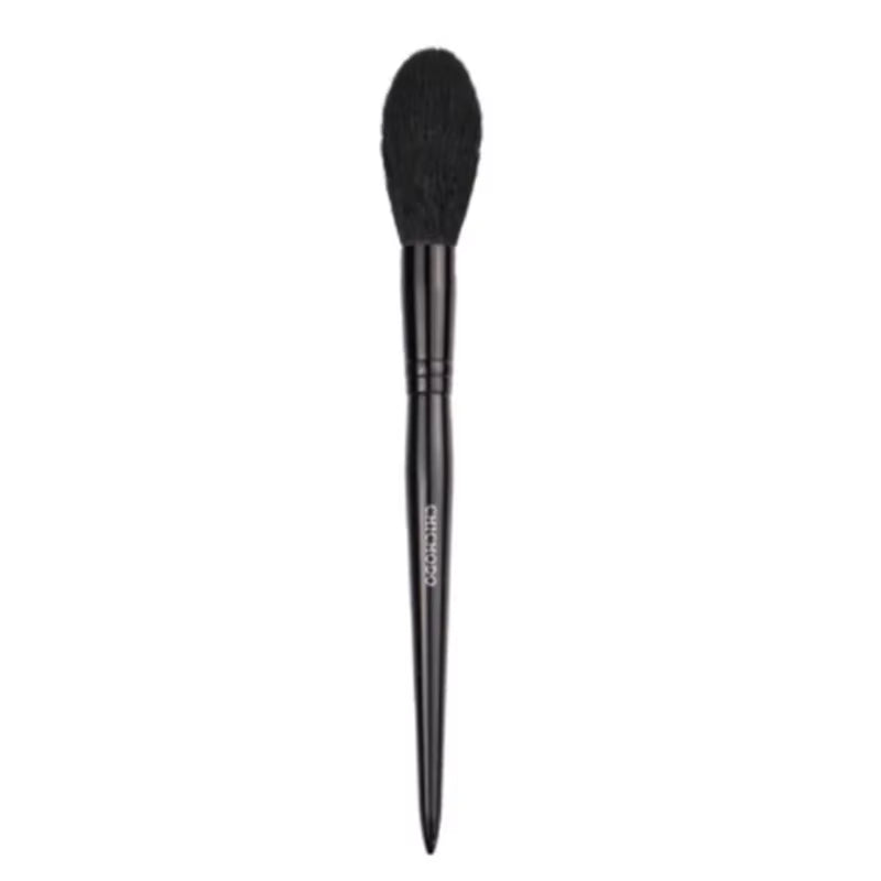 Professional Goat Hair Face Makeup Highlighter Blending Brush Long Handle Blush Brush Concealer Brush Beauty Makeup Tools